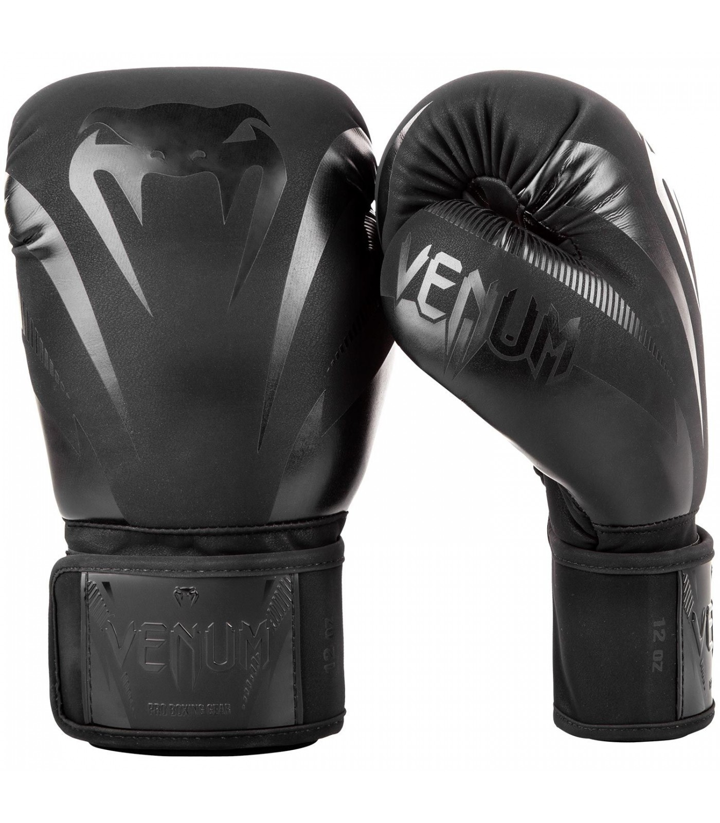 Боксови Ръкавици - Venum Impact Boxing Gloves - Black/Black​